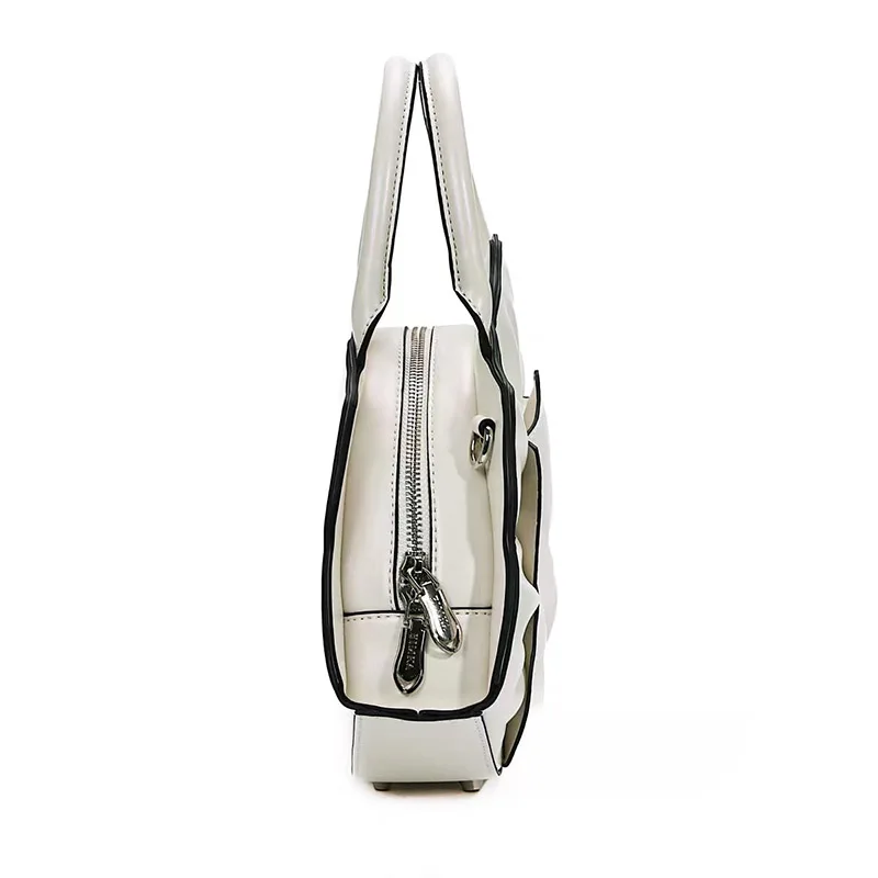 Новая весенняя модная женская сумка с цветком розы, повседневная слиповая многофункциональная мягкая полиэстеровая подкладка в форме ракушки через плечо Ba