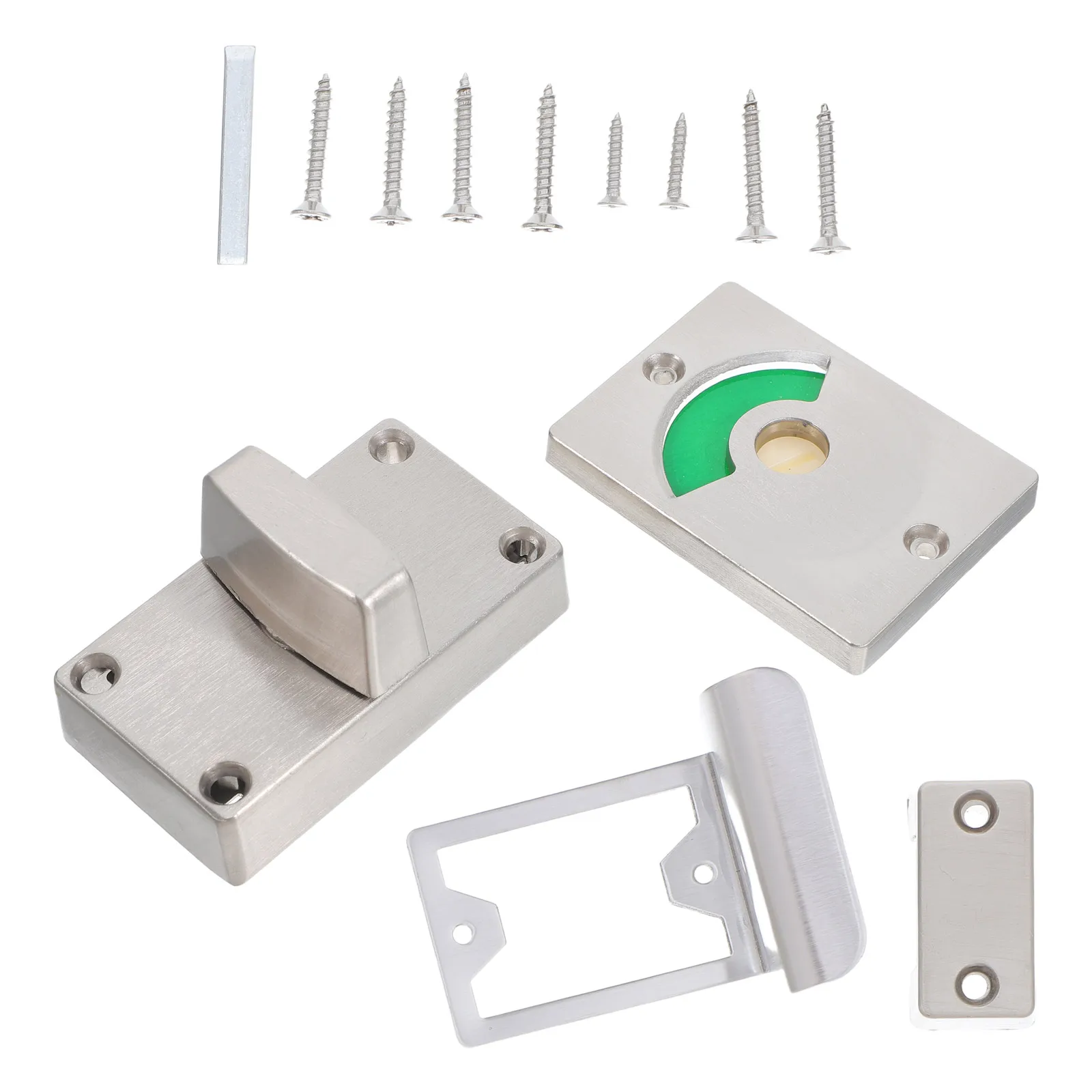 1 set 1 set indicatorslot voor openbaar toilet badkamer kraam deurgrendel commercieel deurslot bezet leeg teken