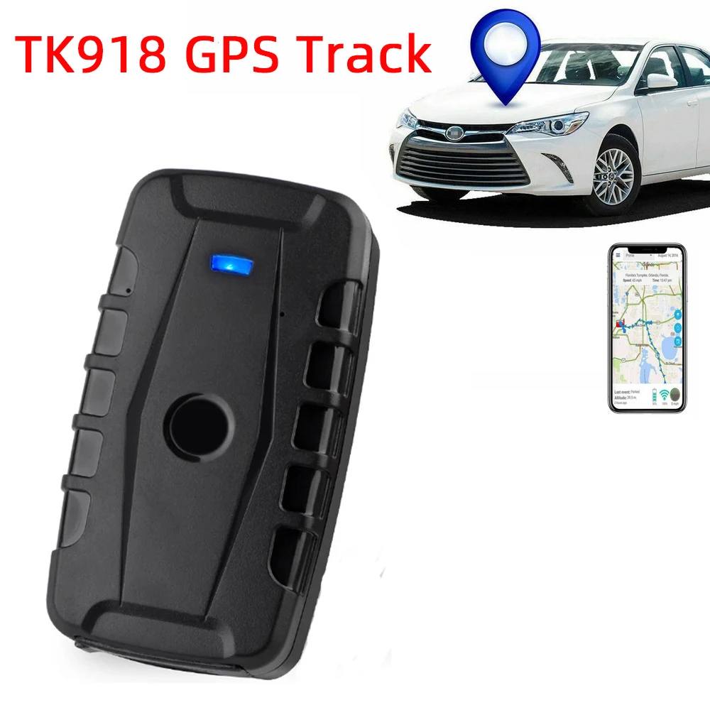 

TKSTAR TK918 GPS Tracker for Car Bicycle 20000mAh GPS Locator Waterproof IP67 GPS Tracker Auto Magnet Voice Monitor Free APP