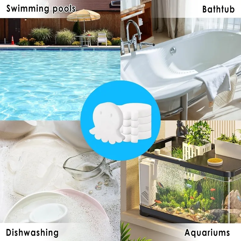 Prácticas esponjas de absorción de aceite para piscinas, esponjas absorbentes de aceite para piscinas, piscinas de spa y piscinas.