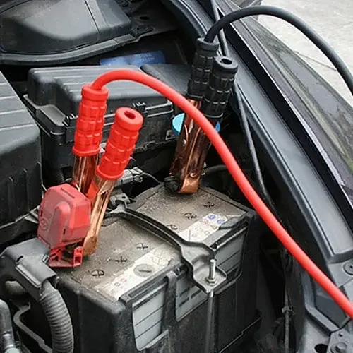 Automobile 500A battery cable 2 meters battery cable power supply, emergency fire wire ignition wire over the wire