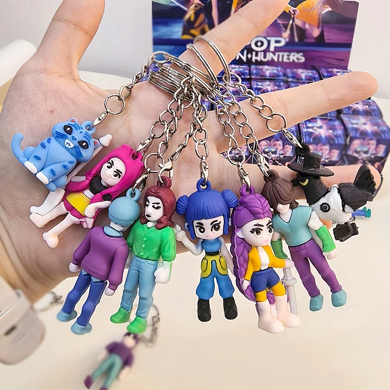 

Новый K-Pop Demon Hunters слепая коробка Devil Saja Collect аниме фигурка вечерние косплей брелок кулон мультфильм декоративный рождественский подарок