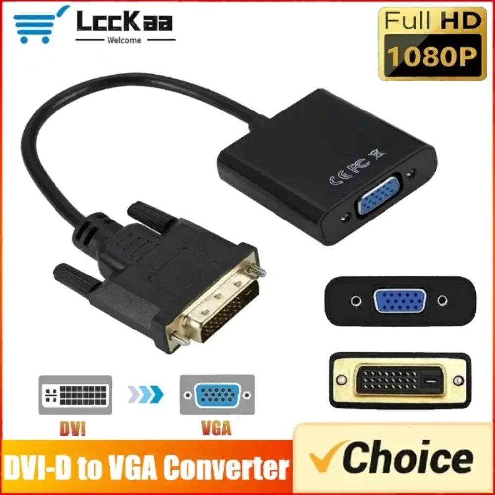 DVI-D Dvi To Vga Ad… - image
