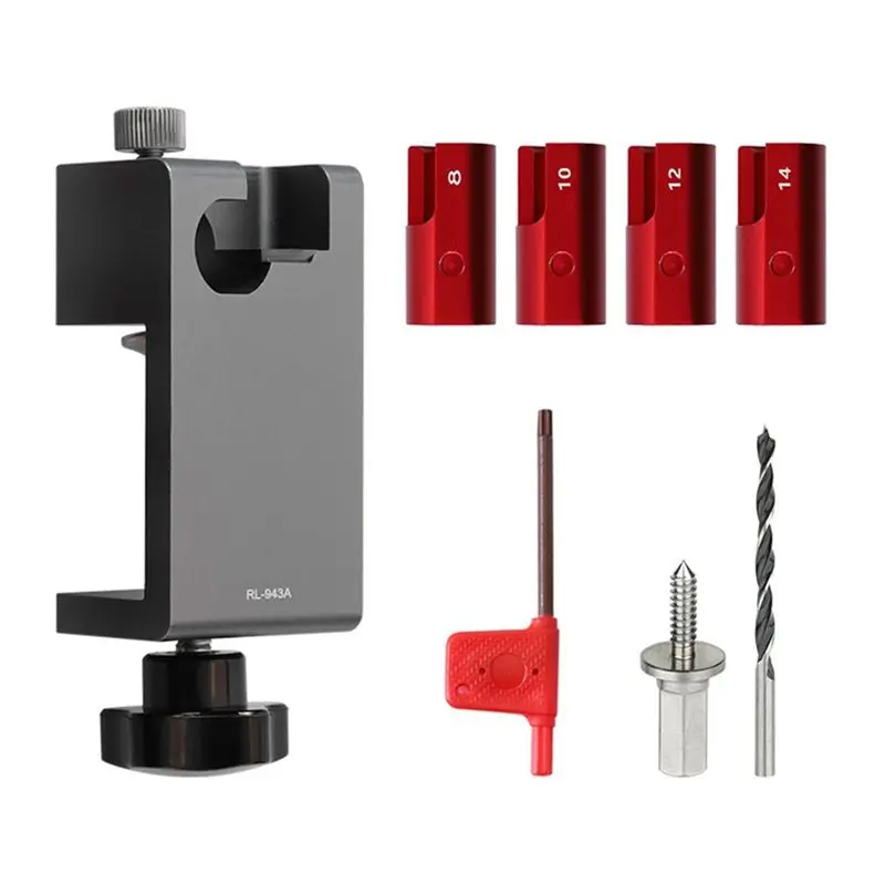 abah-dowel-maker-jig-tenon-dowel-plug-cutter-w-alloy-blade-adjustable-drill-guide-positioner-for-wood-sticks-making