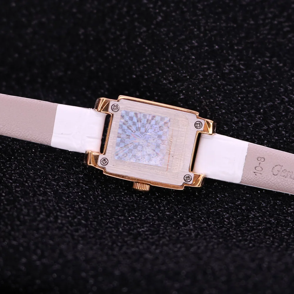 Lady Women\'s Watch Japan Quartz Hours Fine Fashion Dress Bracelet Leather Lovely Mini Candy Square Cute Girl Gift Julius No Box