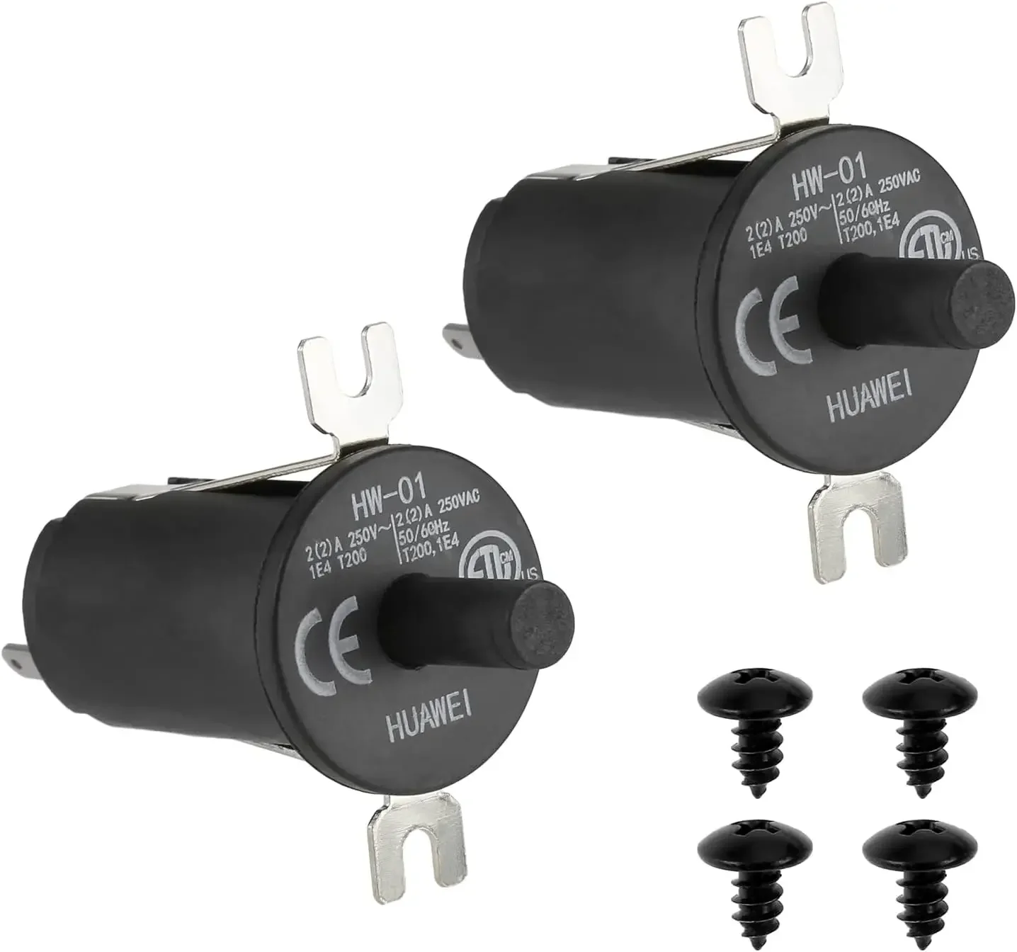 Tapa/interruptor de puerta con tornillos, repuesto para tolva Masterbuilt 9904190041, apto para parrillas de carbón digitales 560/800/1050 XL, ahumador, 2 uds.