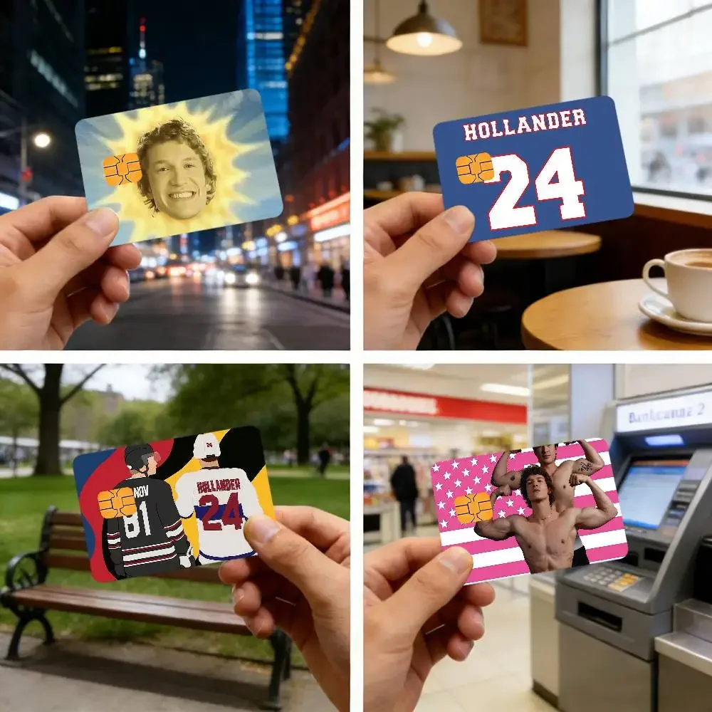 H-heated Funny Rivalry Credit Card Stickers Bank Cards Public Transport Cards Waterproof And Scratch-Resistant Protective Film