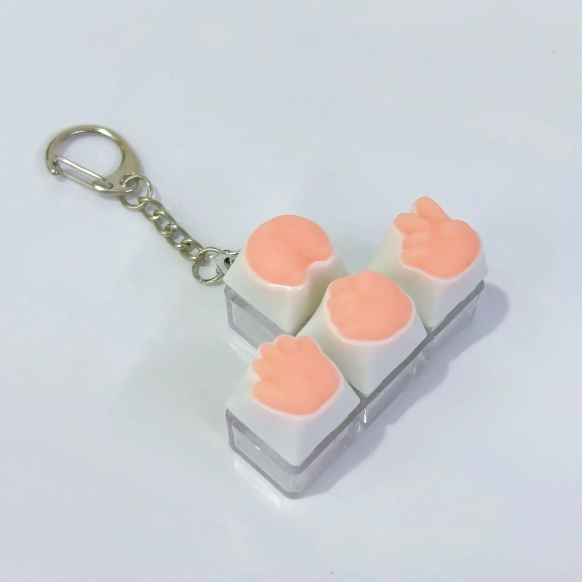 4 teclado chave brinquedo fidget para adultos anti estresse dedo jogo descompressão sensorial chaveiro meninos meninas relaxante jogar