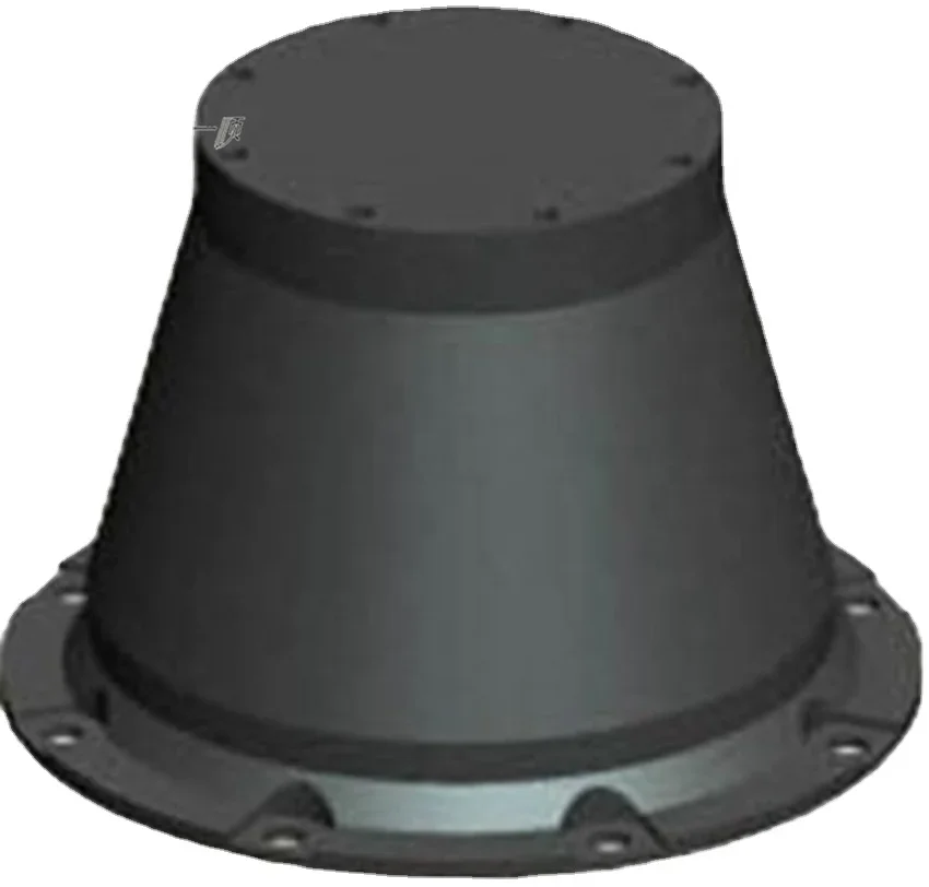 Tapered Rubber Fenders Marine Rubber Fenders Super Tapered with Padded Accessories