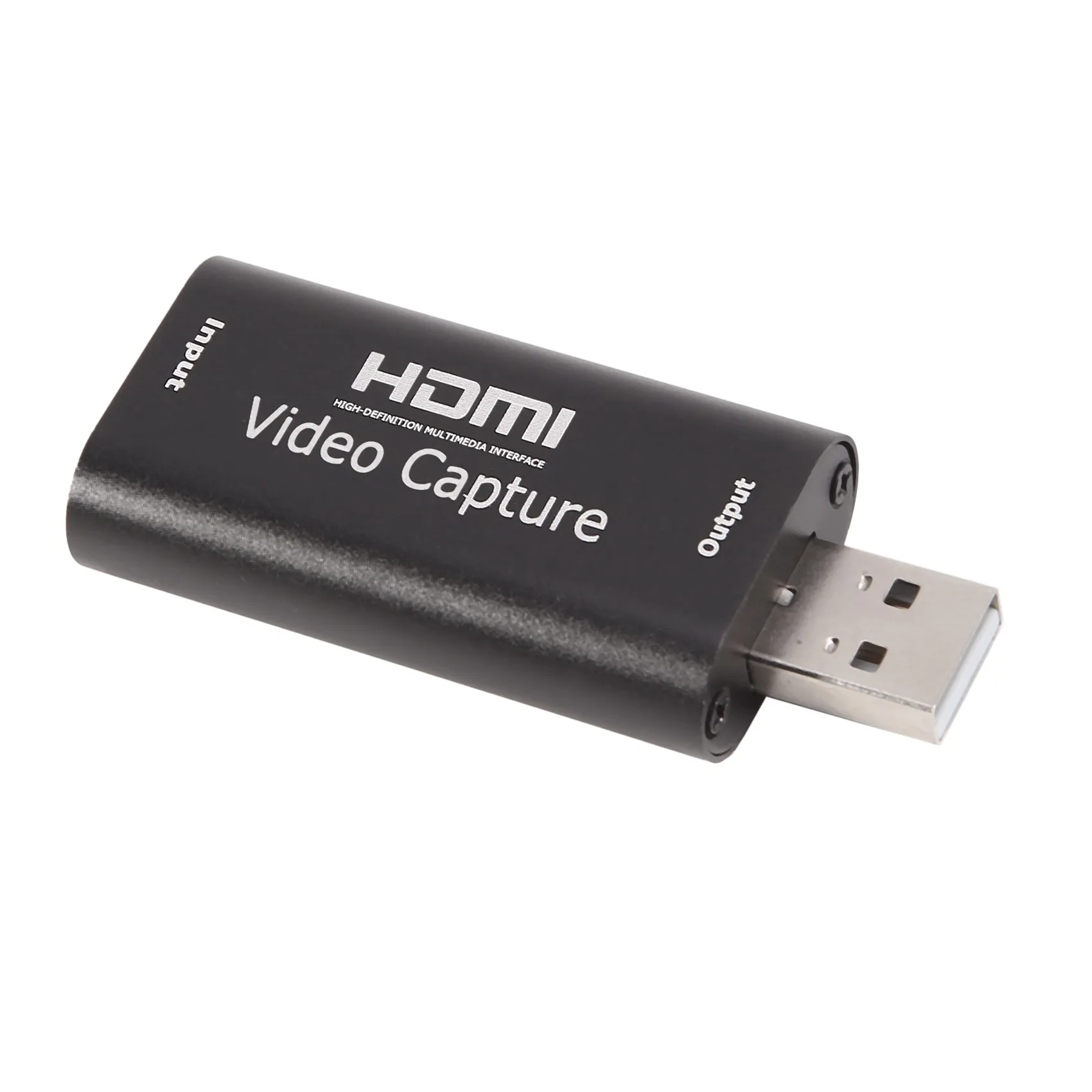 Audio Video Capture Cards HDMI to USB 2.0 1080P 4K Record Via DSLR Camcorder Action Cam for High Definition Acquisition