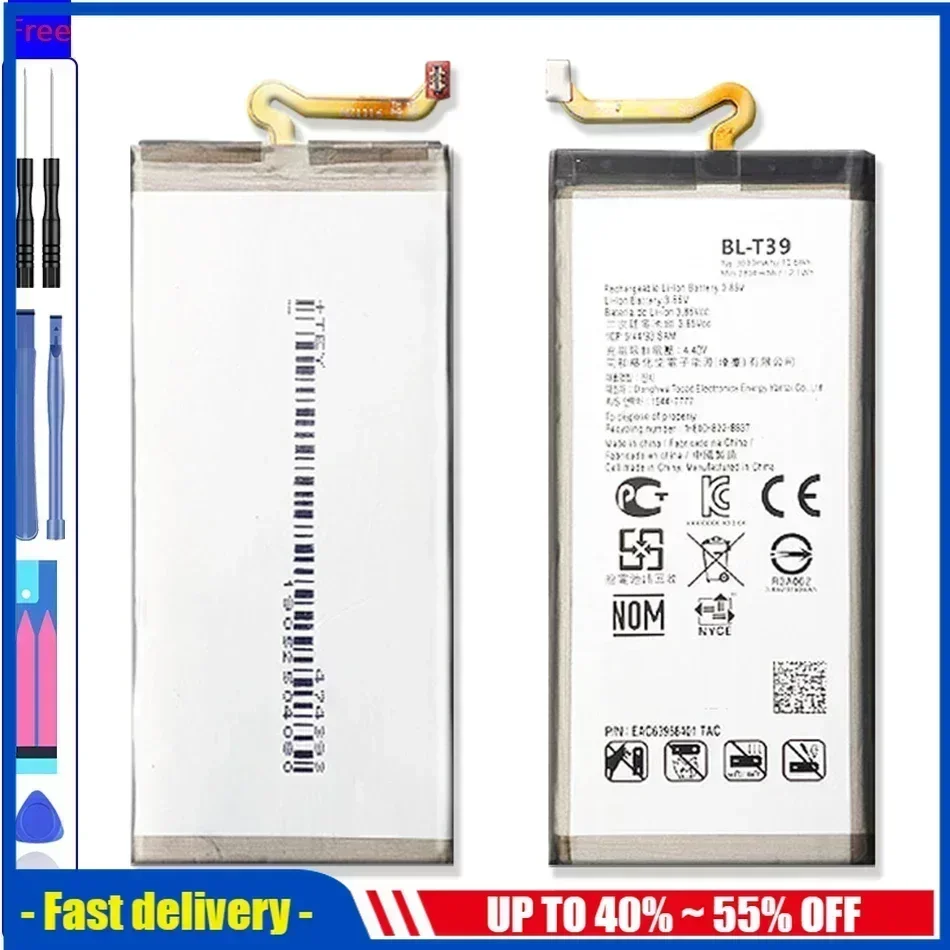 BL-T39 Mobile Phone Batteries For LG G7 G7+ G7ThinQ LM G710 ThinQ G710 Q7+ LMQ610 BL T39 Smartphone Battery