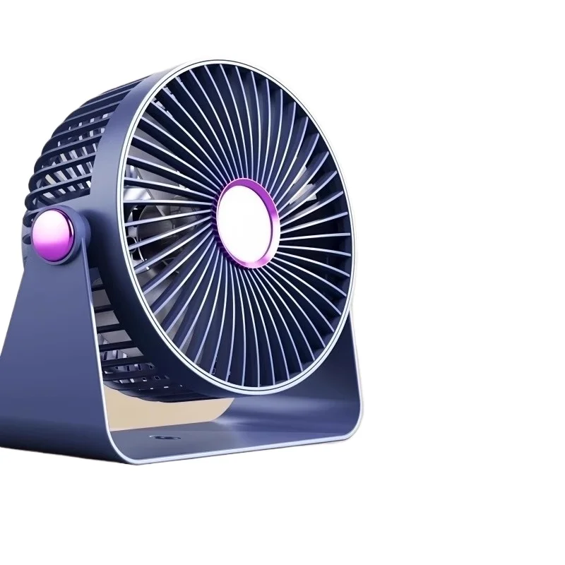 

Small fan desktop ultra-quiet office home bedroom bed student class silent dormitory desktop kitchen wall hanging