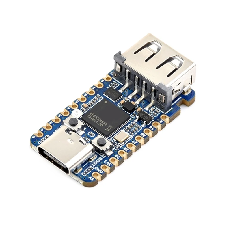 

Double cored RP2350A USB Development Board for IoT and Robotics Projects