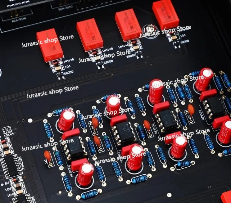 AM80 Classic MBL6010 Line Fully Balanced Edition with Front Level Remote Control for High, Medium, and Low Bass Adjustments