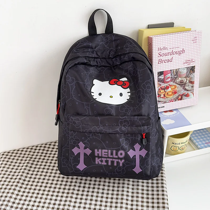 

Sanrio Hello Kitty Backpack Anime Student School Shoulder Bag Kids Cute Travel Backpack Children Birthday Gift