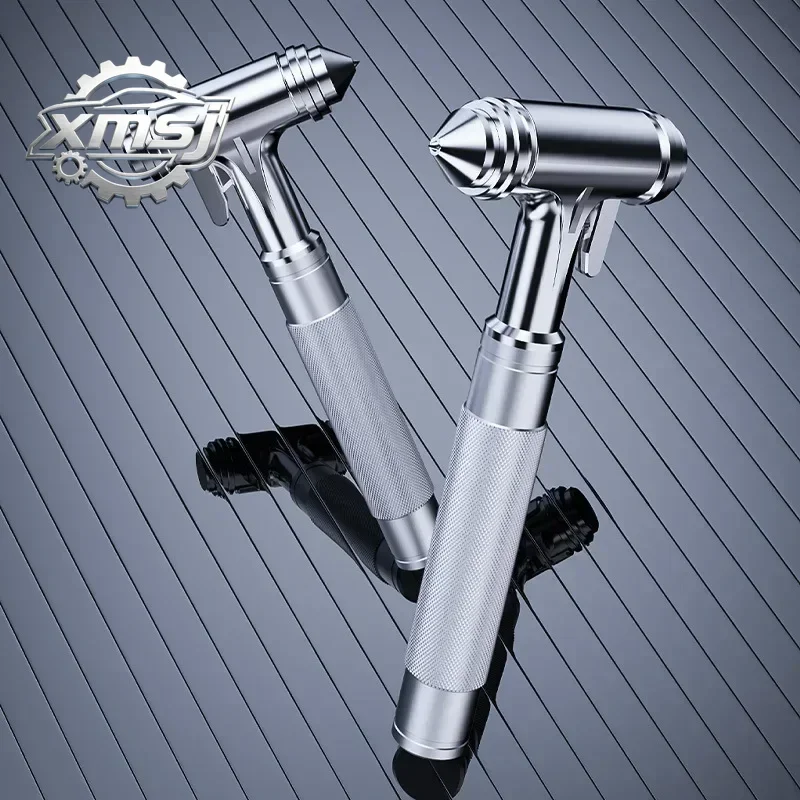 

Martillo de Seguridad para Auto, Martillo de Escape, Rompeventanas, Herramienta Multifuncional para Romper Vidrios de Auto, Herr