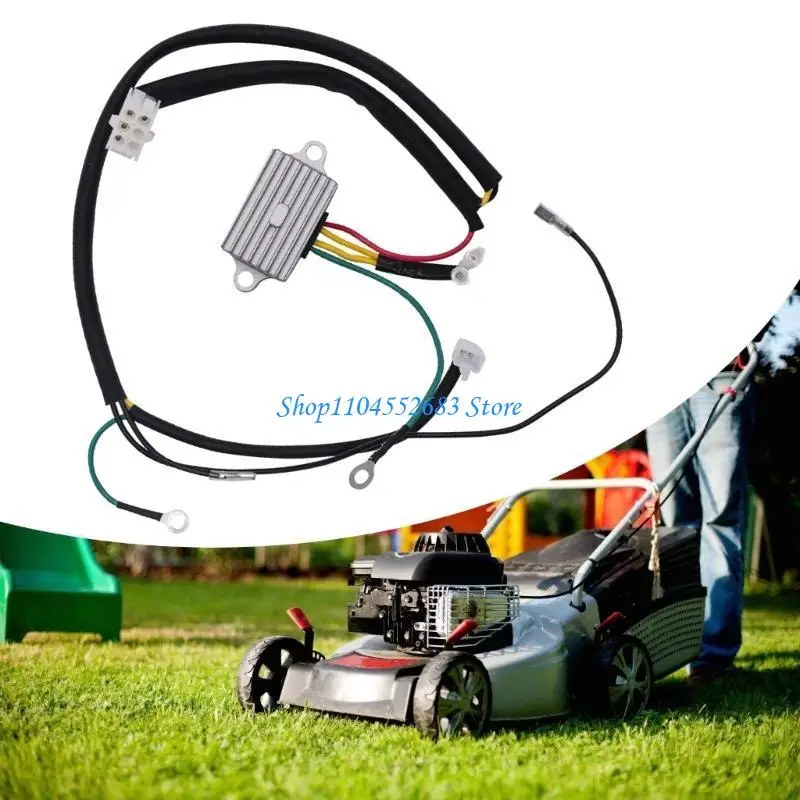 

Y6GD Lawn Mower Aluminum Alloy Efficient Regulator Cable Cord Harness Garden Tool Accessories for 136-7879 127-9219