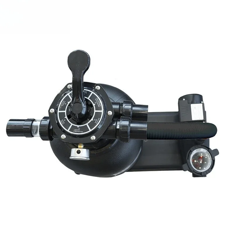 Swimming pool sand tank water pump integrated machine filter, fish pool bath circulating water treatment filter sand tank