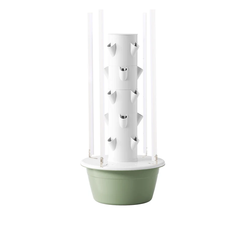 

High Quality Upgraded Indoor/Outdoor Hydroponics Tower Garden Systems 48 Holes Vertical Hydroponic Greenhouse for Agriculture
