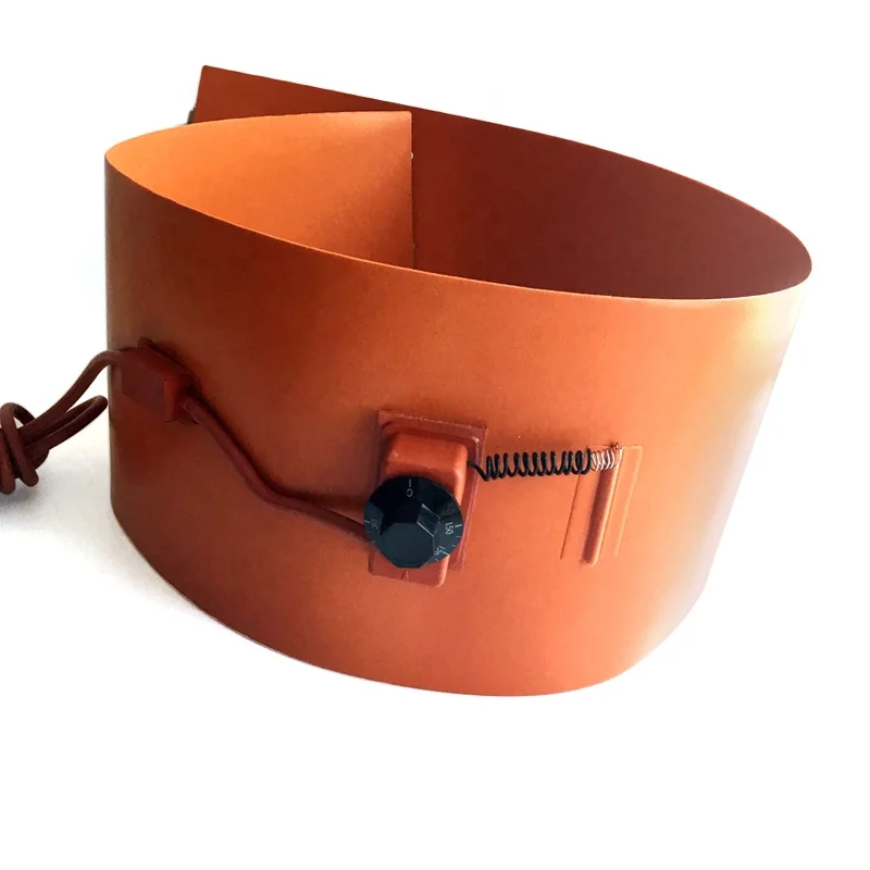 200l Silicone Drum Heater Blanket Jacket Silicone Rubber Pad Oil Drum Heater
