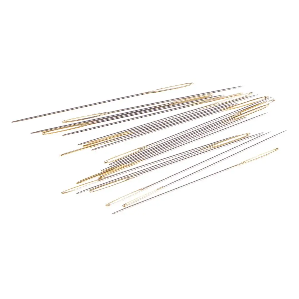 20x Large Eye Needles Embroidery Needles DIY Knitting Yarn 28#