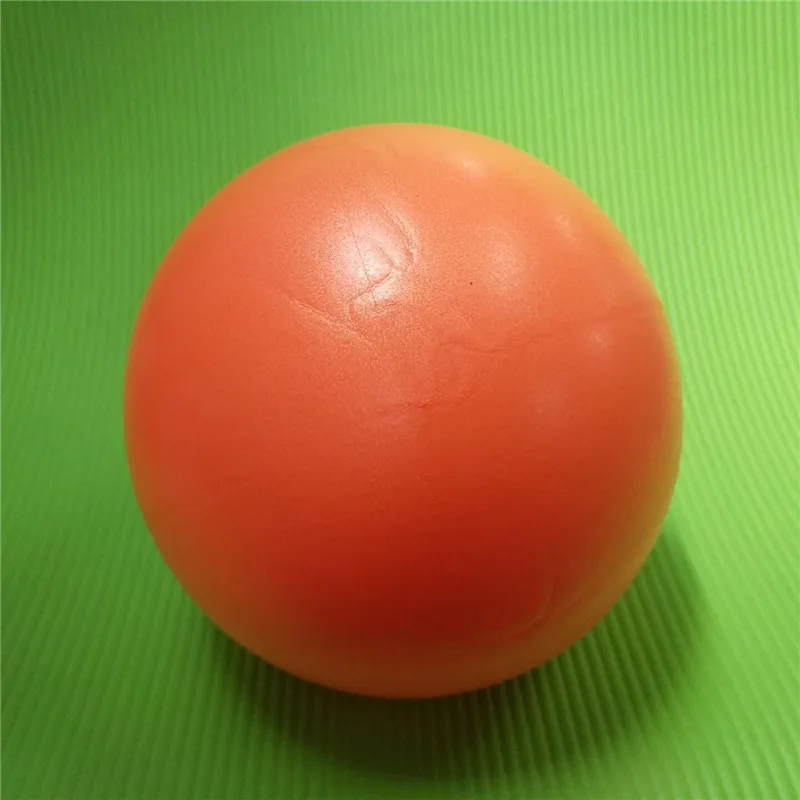 Frosted Small Mini Yoga Ball 25cm Straw Pilates Inflatable Gymnastics Fitness Children's Toy Balloon
