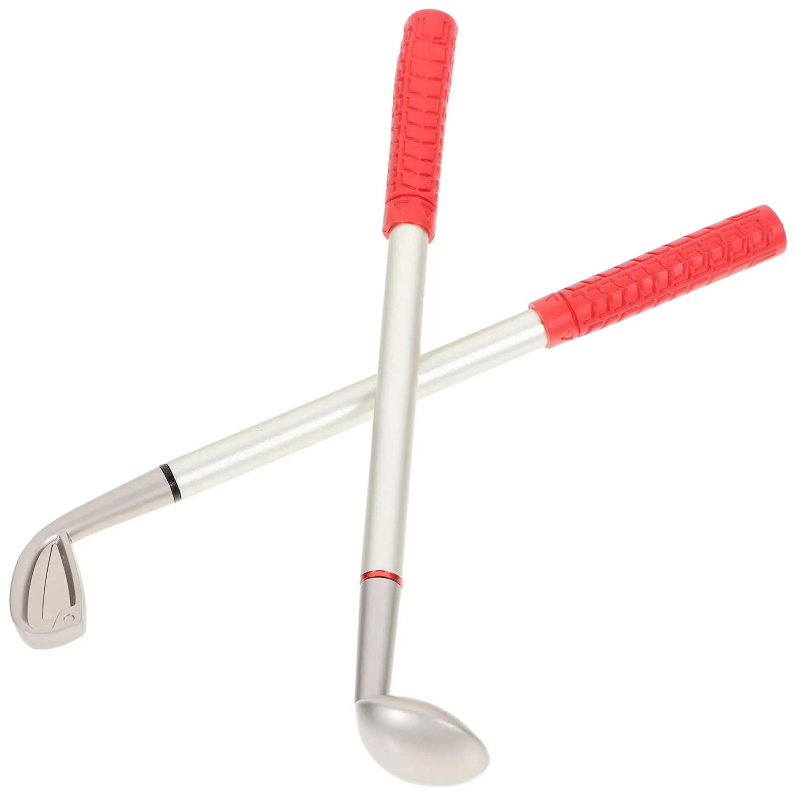 

2Pcs Golf Pens Metal PP Ballpoint Pen Creative Desktop Decoration Birthday Gift Anniversary Office Writing Supplies Souvenir