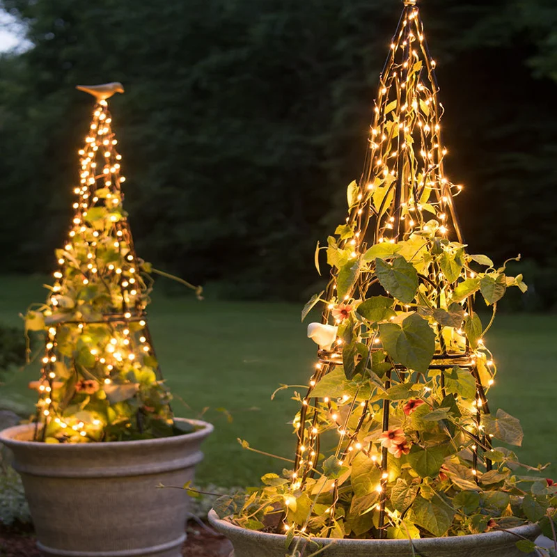LED Solar String Light Outdoor Garden Fairy Lights Led Twinkle Waterproof Lamp for Christmas Wedding Party Decor 5m/12m/22m/32m