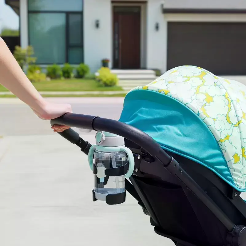 Adaptable Universal Stroller Cup Holder for Baby Stroller Bike with Secure Water Bottle Compartment