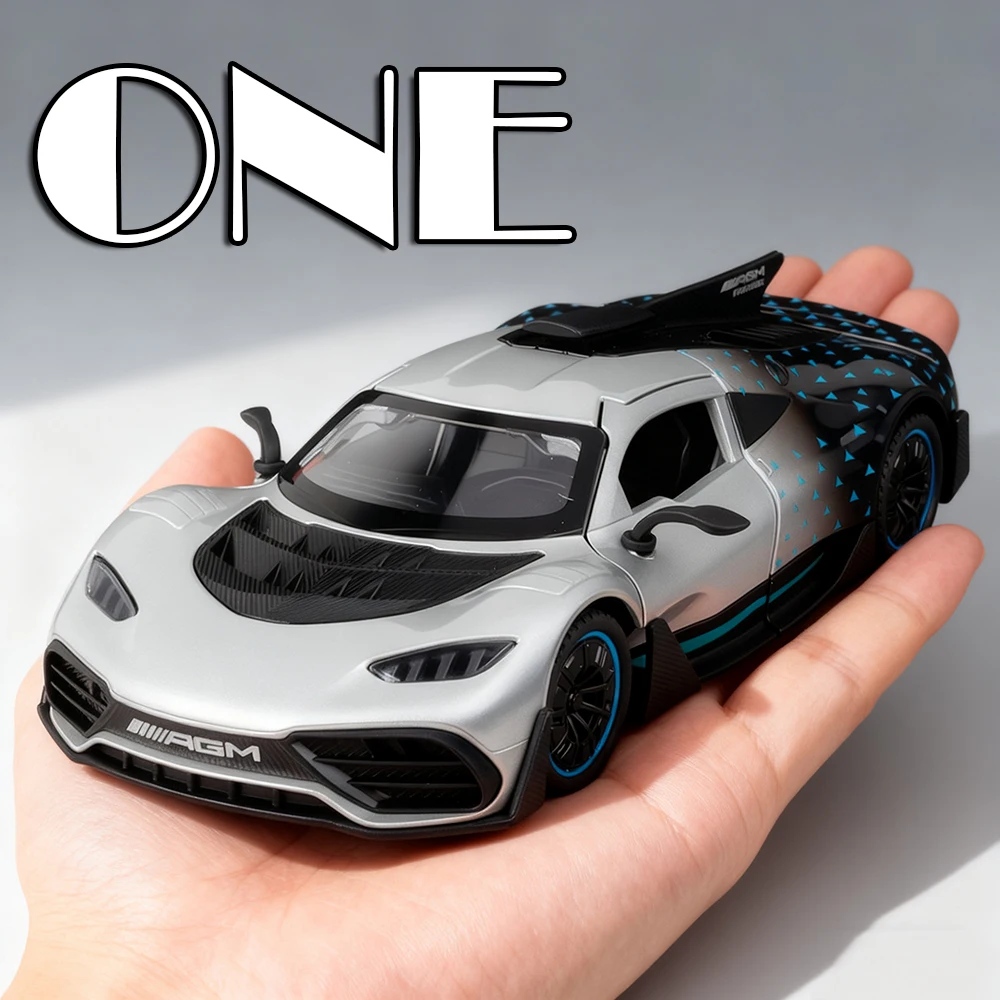 รถของเล่นโมเดลรถแข่ง F1 ขนาด 1:32 ผลิตจากโลหะผสม ประตูเปิดได้ ดึงหลังวิ่งได้ มีเสียงและไฟ ล้อแม็กซ์สวยงาม รถสปอร์ต