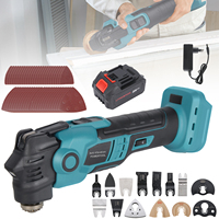 19000OPM Cordless Quickrelease Oscillating Tool Multifunction Trimmer Power Tool Anti-Vibration for makita 18V battery Pin