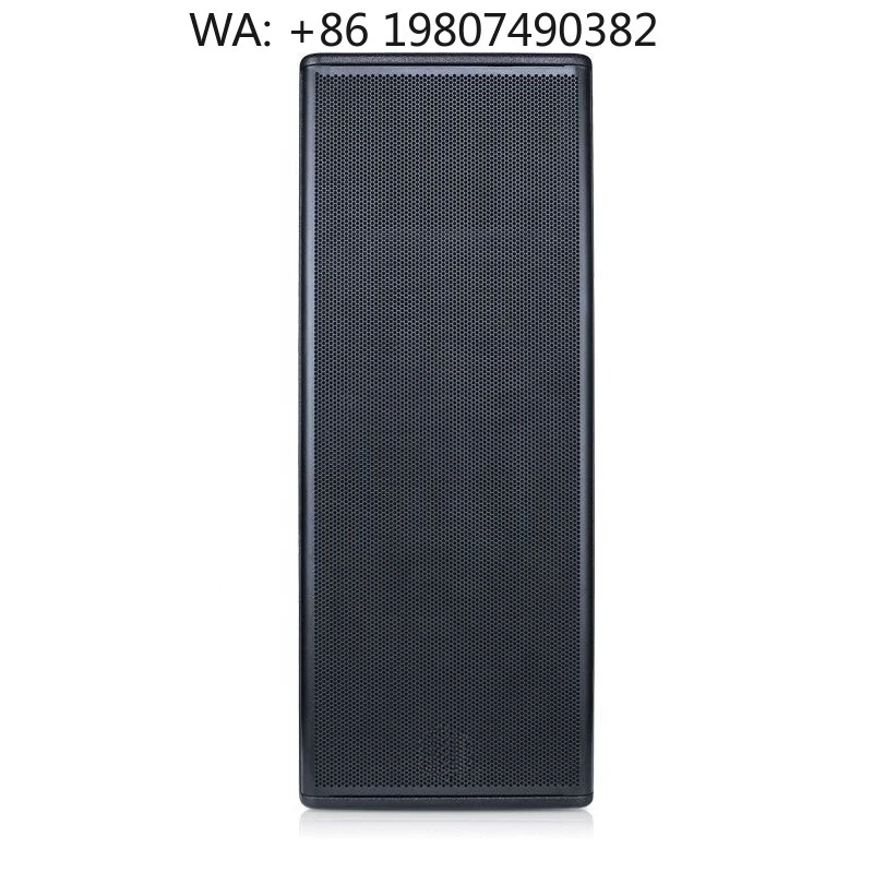 Double 15 Inch Active PA Speaker System Outdoor Public Address Audio Gear for Church Stage Use