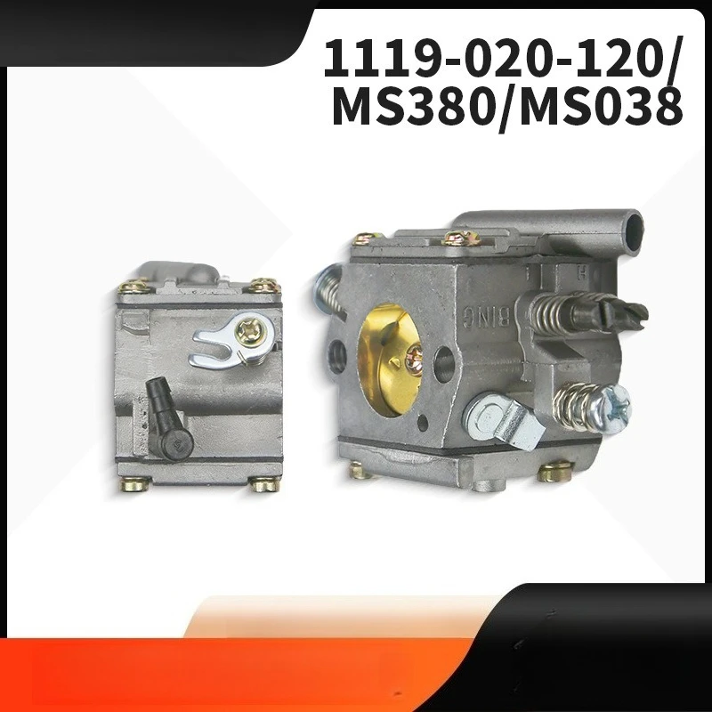 Carburetor C3‑S1482 for STIHL MS380 MS381 038 Chainsaw, Replace OEM 1119‑020‑120 Garden Gas Chainsaw Parts