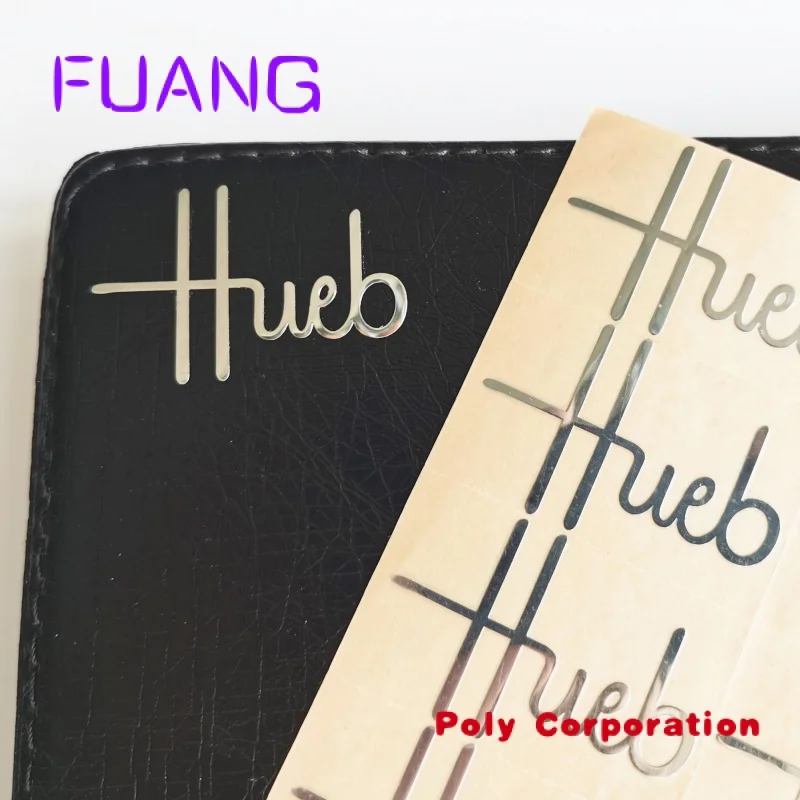 Custom Clear Gold Folil Heat Gold Transfer Elektroforming Metaal Nikkel 3d Sticker Label Logo Uv Decal Vinyl Transfer Sticker