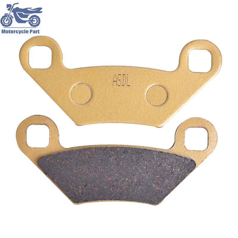 Motorcycle Rear Brake Pads For POLARIS Sportsman 550 800 Forest 850 1000 Scrambler 850 1000 Sportsman 500 1000 XP 2015-2019