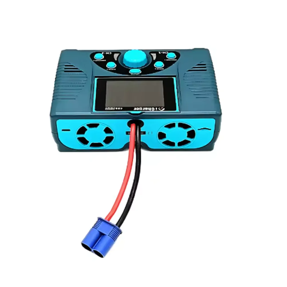 

ICharger 458 DUO 2200W 70A DC 1-8S Dual-Channel Balance Charger for Lilo/LiPo/Life/NiMH/NiCD Battery
