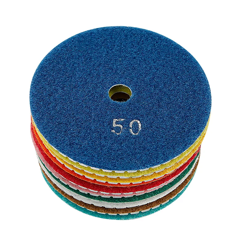 3/4 inch diamond buffing discs stone polishing discs marble granite quartz stone concrete glass renovation grinding discs