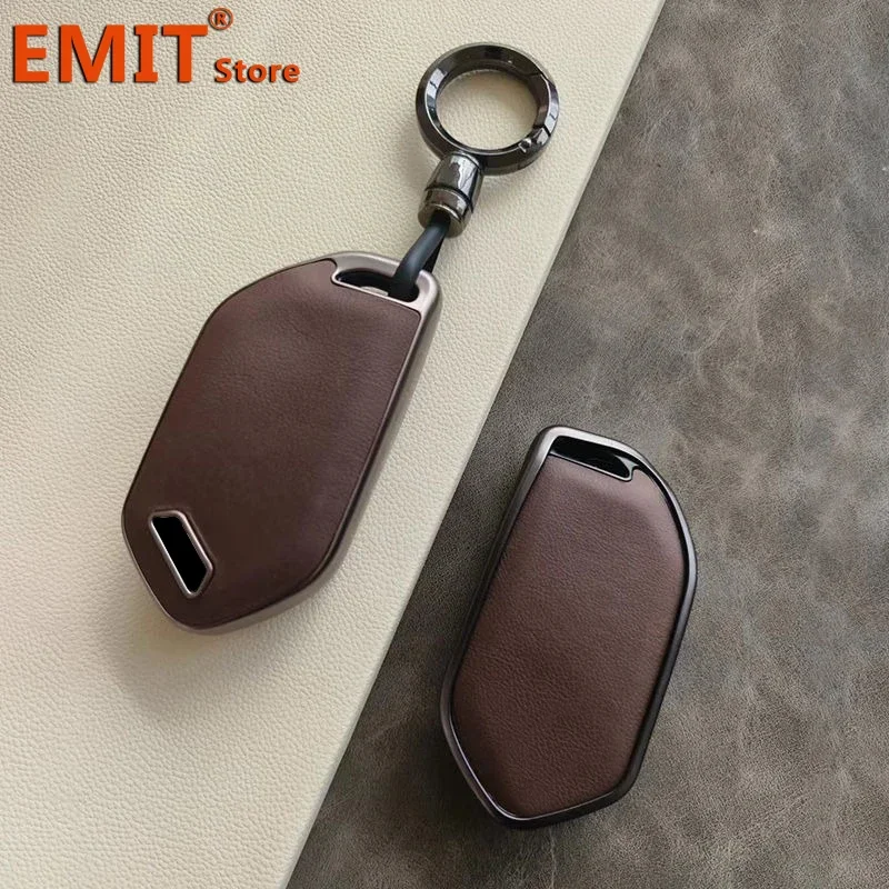 Key Fob for Kia EV5 EV9 Picanto GT Carnival Seltos Sorento Morning K5 KA4 Keychain Case Cover Shell Ring Holder Car Accessories