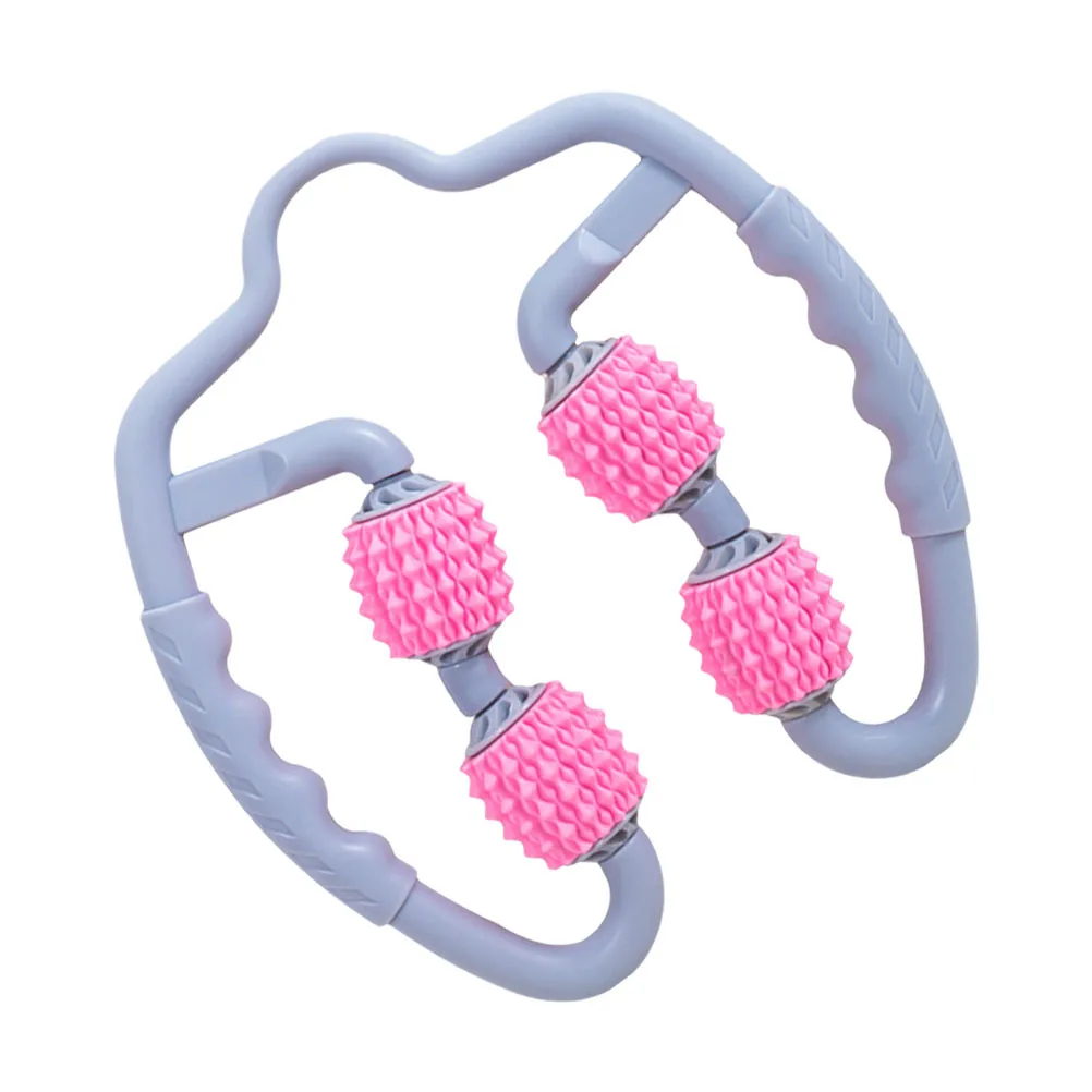 

Leg Massage Roller Trigger Point Muscle Roller Ergonomic ABS Handles for Thigh Leg Neck Arm Calves Muscle Pain Recovery
