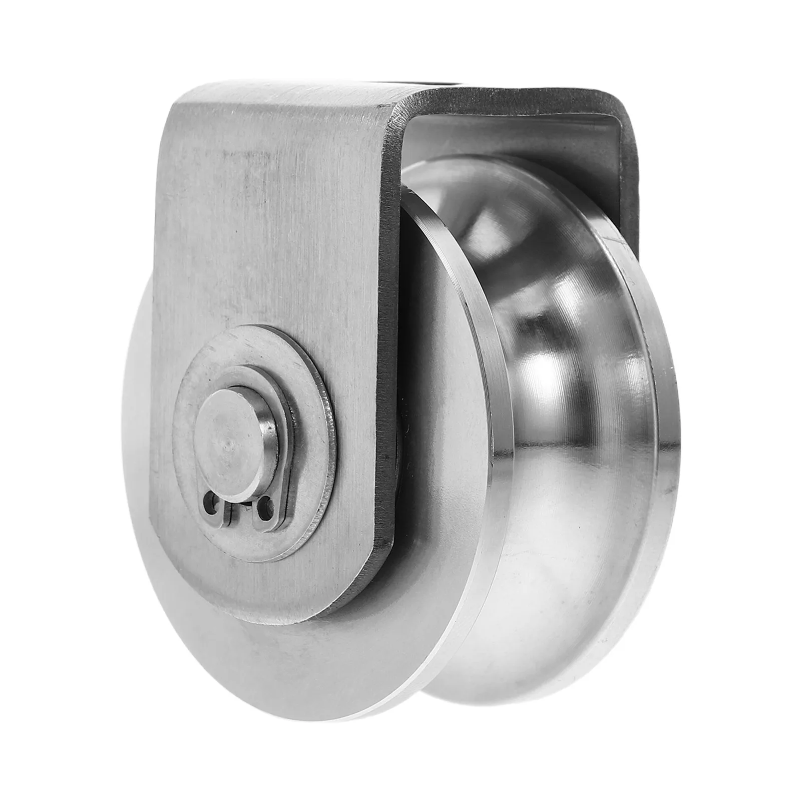 

Pulley Bearing Double Gate Wheel Cable Silver 304 Stainless Fitness