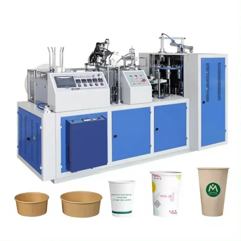 

Disposable Paper Cup Line Fully Automatic Paper Cup Making Machine High Speed Disposable Coffee Tea Paper Cup Forming Machine