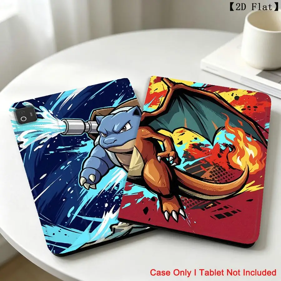Pokemons Charizard Case for Xiaomi Pad 5 6 7 8 Pro Pad 6s Pro 7 Ultra Redmi Pad SE K Pad 8.8 9.7 12.4 Inch with Pencil Slot