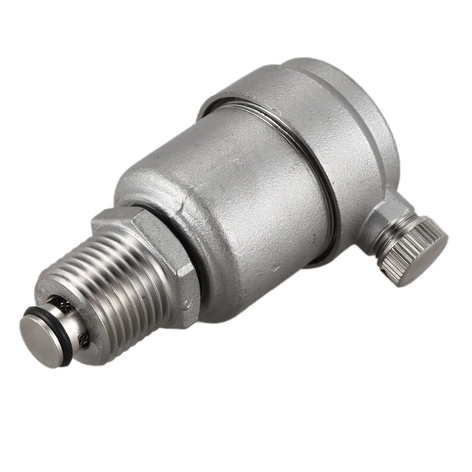 1/2 Inch Stainless Steel 304 Automatic Air Vent Valve for Solar Water Heater Pressure Relief Valve 10Bar