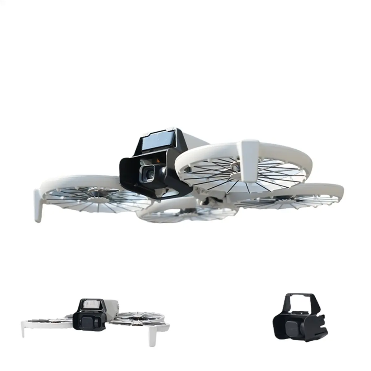 For Flip Lens Hood Protector Lens Hood Accessories Dual-Use Lens Hood