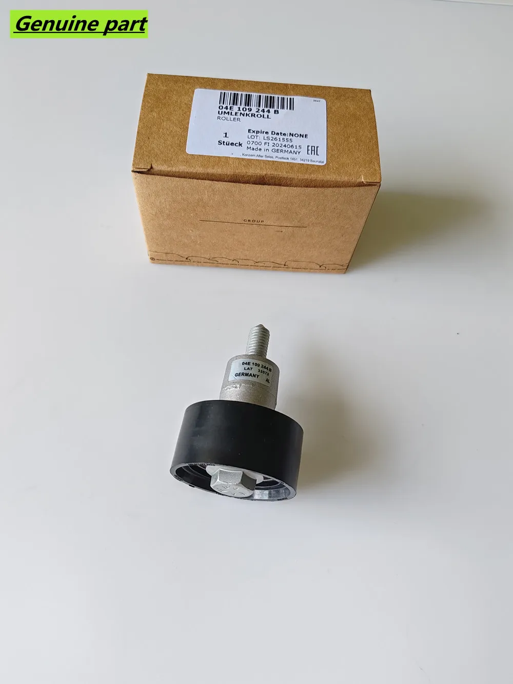 

04C109244B,04C109244D, 04E109244A, 04E109244B, 04E109244D, 04E109244E OEM натяжной шкив привода ГРМ для VW Audi Skoda Seat