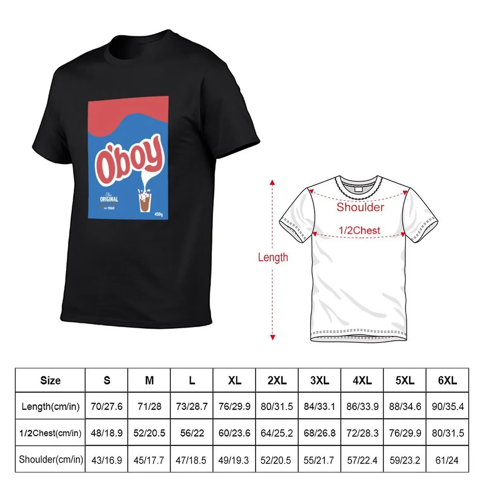 O'boy pulver Swedish Chocolate Drink T-Shirt plus sizes anime tshirt customs design your own mens graphic t-shirts hip hop