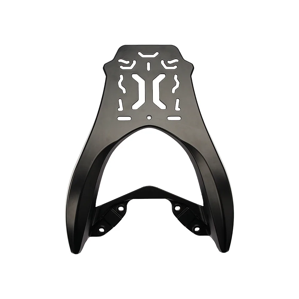 

Для Yamaha Nmax155 2020-2025 верхняя коробка для шлема, аксессуары для мотоциклов, задняя багажная полка из алюминиевого сплава, утолщенная тяжелая стойка для хранения