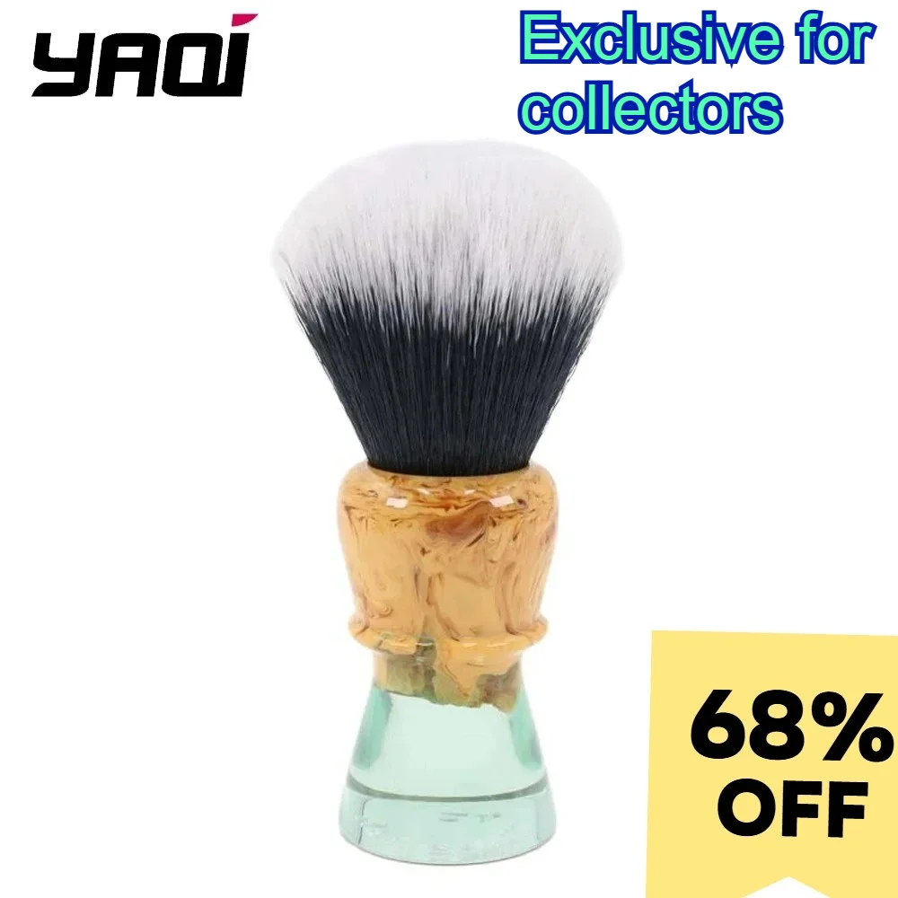 

Кисть для бритья Yaqi Cavern Lake Tuxedo Knot 2026, коллекционная, для влажного бритья, подарок на день рождения для парня