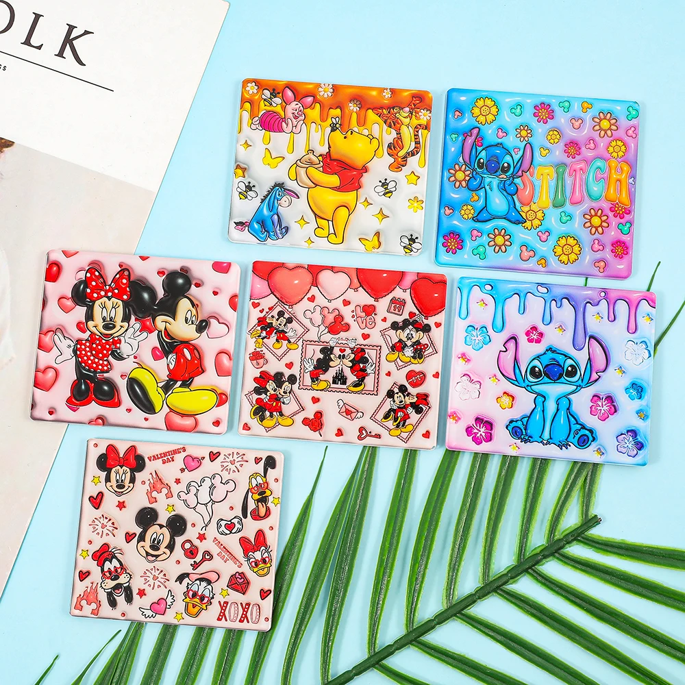 

1pc/6pcs Disney Series Cute And Endearing Fridge Magnets Home Decorative Refrigerator Stickers Ideal Birthday Gift for Friends