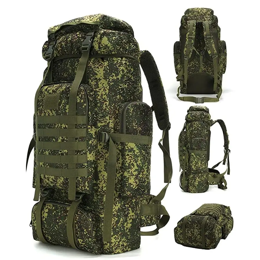 

Тактический рюкзак для кемпинга и походов 70 л, военный рюкзак Molle для активного отдыха